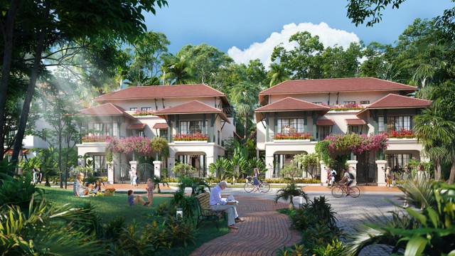 Sun Tropical Village khai mở dòng wellness second home tại đảo Ngọc. Ảnh phối cảnh minh họa: Sun Property.