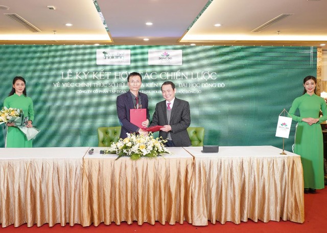 Health Park Holding ký kết cùng trường Đại học Đông Đô xã hội hoá Khoa Kiến trúc.
