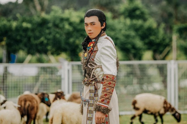 Bức ảnh đẹp tuyệt những tưởng chỉ có trong phim cổ trang.