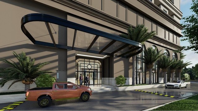 Phối cảnh sảnh đón vào khu căn hộ Viva Plaza (www.viva-plaza.vn).