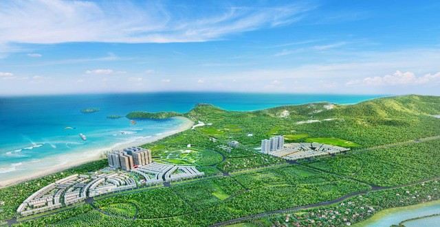 Phối cảnh dự án Khu đô thị Nhơn Hội New City. Phối cảnh dự án Khu đô thị Nhơn Hội New City.
