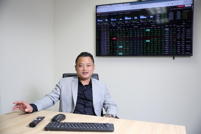 Ông Nguyễn Duy Quang, Giám đốc đầu tư của Công ty Quản lý Quỹ Thiên Việt (TVAM). Ảnh: Quý Hòa. Ông Nguyễn Duy Quang, Giám đốc đầu tư của Công ty Quản lý Quỹ Thiên Việt (TVAM). Ảnh: Quý Hòa.