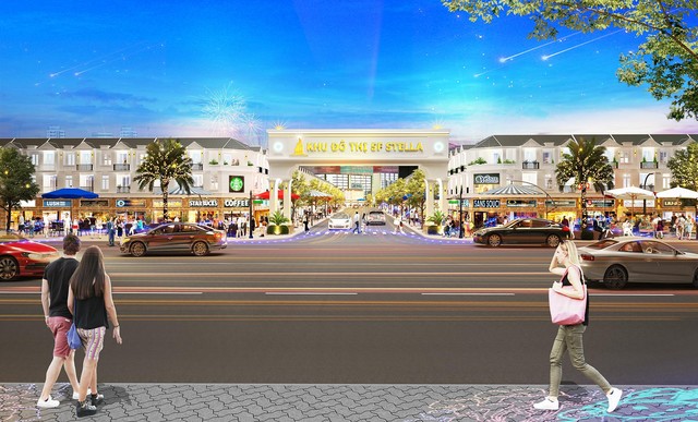 Phối cảnh Khu đô thị 5F Stella – dự án hiếm hoi có giá chỉ 875 triệu đồng/sản phẩm tại Bình Dương vừa được công bố ra thị trường.
