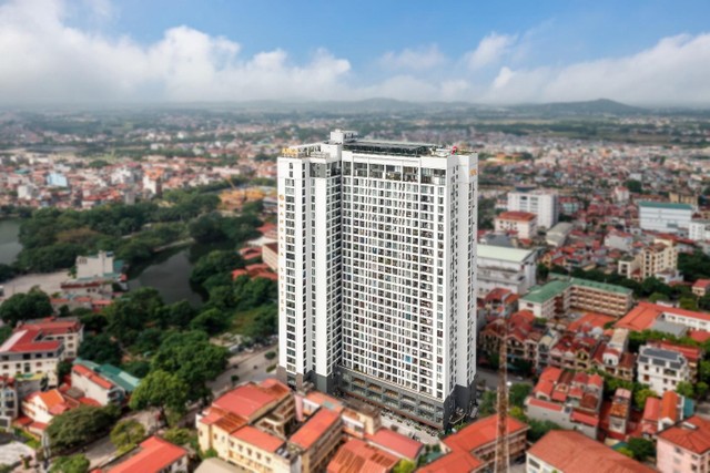 Tổ hợp chung cư cao cấp và căn hộ khách sạn 5 sao Apec Aqua Park Bắc Giang.