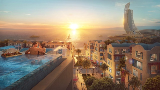 Tầm view tuyệt đỉnh của các Commercial Villa và Boutique Hotel. (Ảnh phối cảnh minh họa).