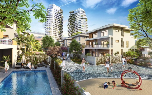 Dự kiến quý III/2002 dinh thự Phoenix Legend Villas sẽ được bàn giao đến tay cư dân (Ảnh: Phoenix Legend).