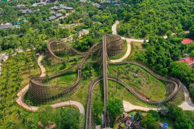 Paradise Walk nằm kề cận tổ hợp vui chơi giải trí đẳng cấp quốc tế Sun World Phu Quoc. Ảnh Sun Property.