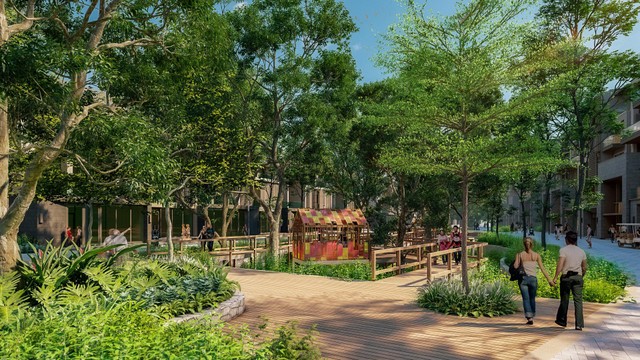 Không gian giao hòa thiên nhiên tại Sun Secret Valley.