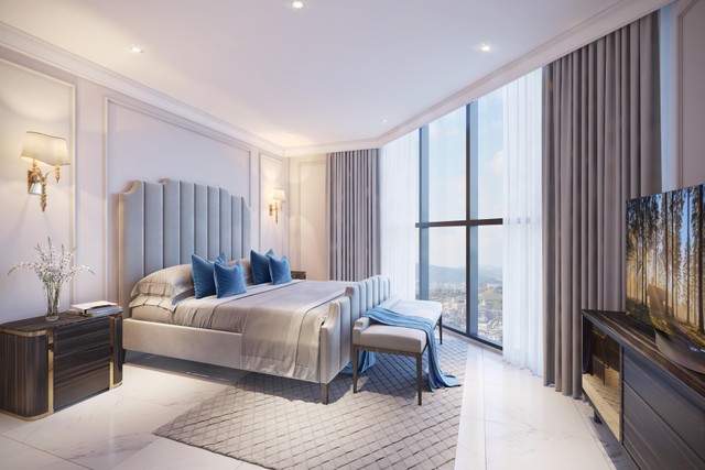 Mỗi căn hộ tại T&amp;T Victoria được thiết kế linh hoạt, không gian rộng thoáng.