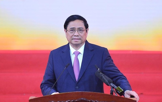 Thủ tướng Phạm Minh Chính phát biểu tại buổi Lễ.