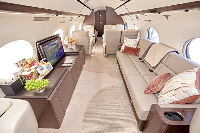 Các chuyên cơ của Sun Air hứa hẹn sẽ mang tới trải nghiệm “thượng lưu giữa tầng không” cho các khách hàng thân thiết của Sun Property.