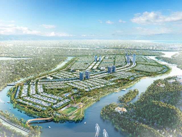 Khu đô thị Sun Riverpolis phía Đông Nam Đà Nẵng (Ảnh phối cảnh minh họa). Khu đô thị Sun Riverpolis phía Đông Nam Đà Nẵng (Ảnh phối cảnh minh họa).