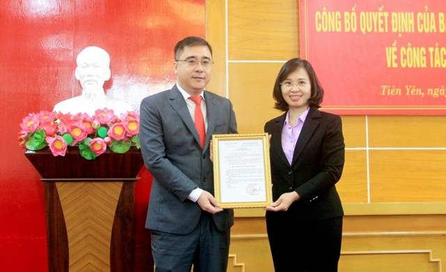 Ông Nguyễn Chí Thành giữ chức vụ Bí thư Huyện ủy Tiên Yên nhiệm kỳ 2020-2025.