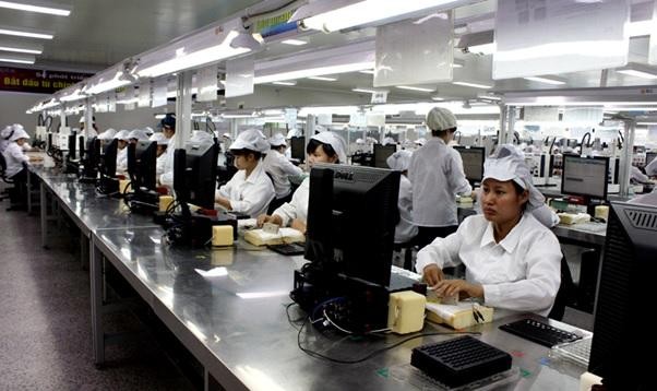 Một doanh nghiệp Hàn Quốc tại Vĩnh Phúc.