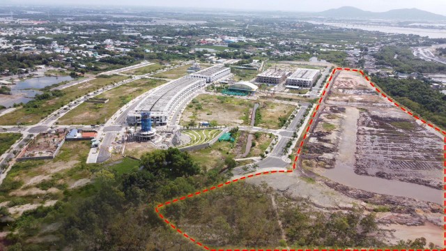 Giai đoạn 2 của dự án The Light City đang được triển khai san lấp mặt bằng.