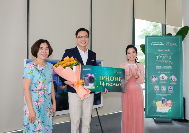 Khải Hoàn Land giành được giải Nhất và 2 giải Nhiệt huyết của cuộc thi dành cho chuyên viên kinh doanh “Tỏa sáng cùng The Classia”.