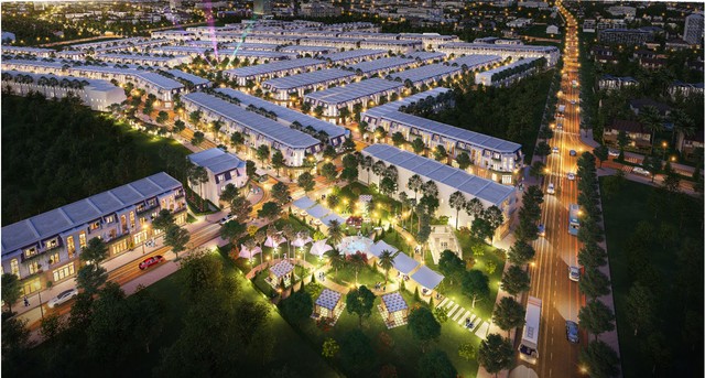 Phối cảnh khu compound thông minh, khép kín, giá rẻ 5F Apollo trên đường Nguyễn Văn Thành – ĐT 741.