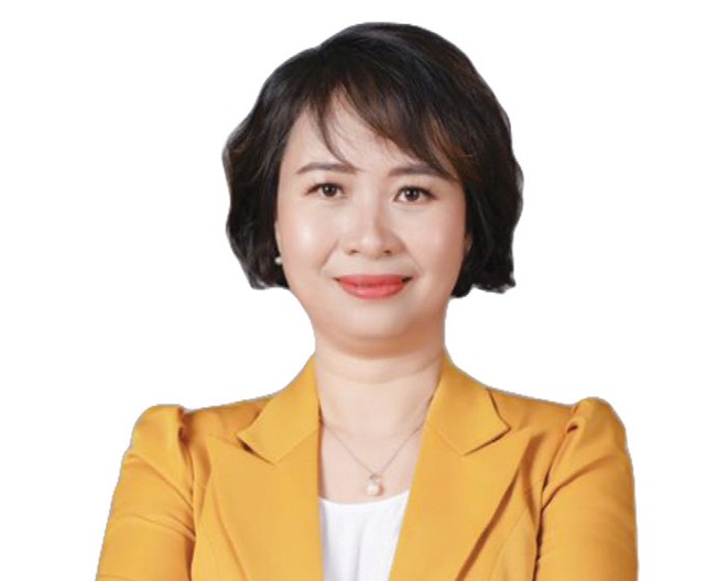 Bà Nguyễn Thị Hằng Nga, Phó tổng giám đốc Công ty Quản lý quỹ Vietcombank (VCBF).
