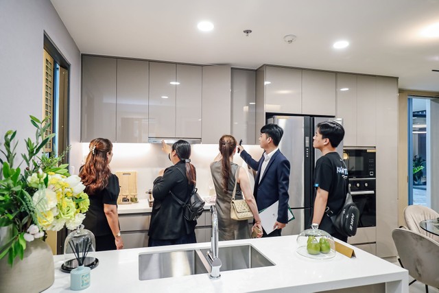 Khách hàng đánh giá cao chất lượng bàn giao của căn hộ.