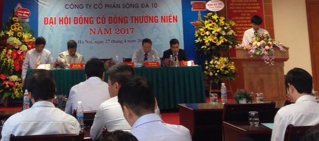 Sông Đà 10 (SDT) đặt kế hoạch lợi nhuận giảm gần 20%, hứa trả cổ tức 2015 trước 30/6/2017 ảnh 1