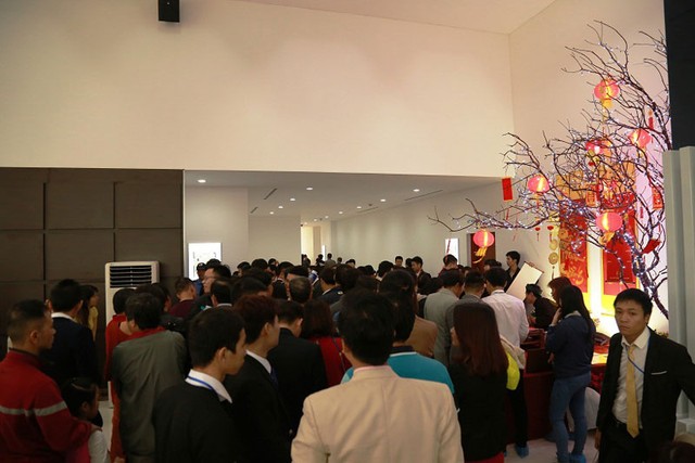 Rộn ràng ngày khai trương căn hộ mẫu Goldmark City ảnh 3