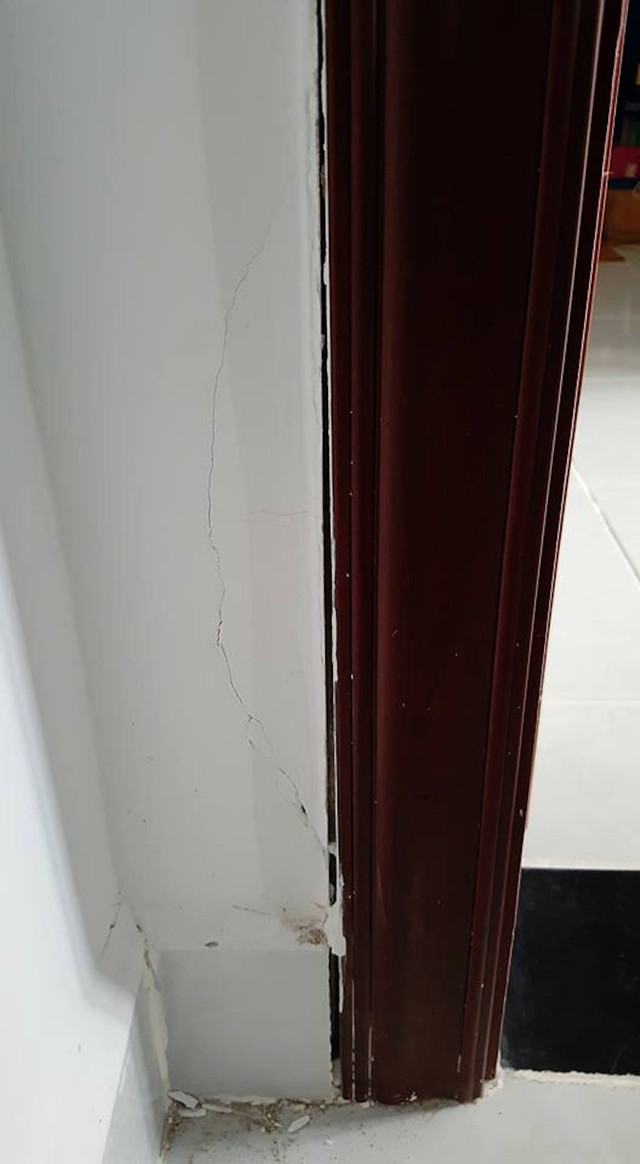 Công trình xuống cấp trầm trọng dù mới đưa vào sử dụng