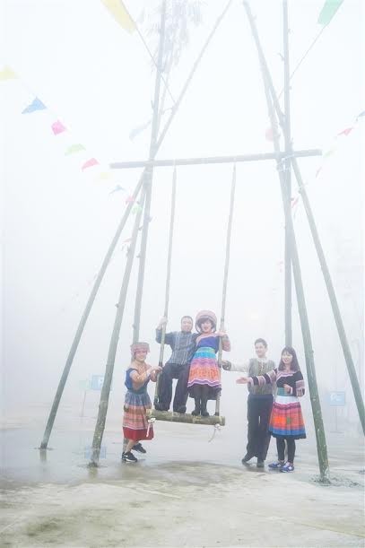 Tưng bừng lễ hội khèn, hoa tại Fansipan Legend ảnh 1