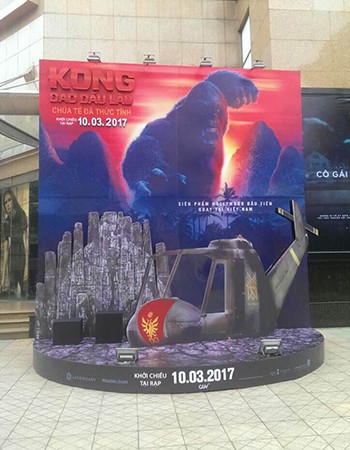 Bộ Văn hoá: Mô hình khỉ Kong dự kiến ở Hồ Gươm chỉ là tấm phông lớn ảnh 1