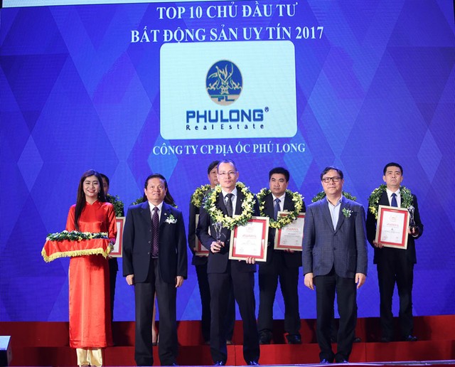 Phú Long: Top 10 chủ đầu tư uy tín nhất 2017 ảnh 1