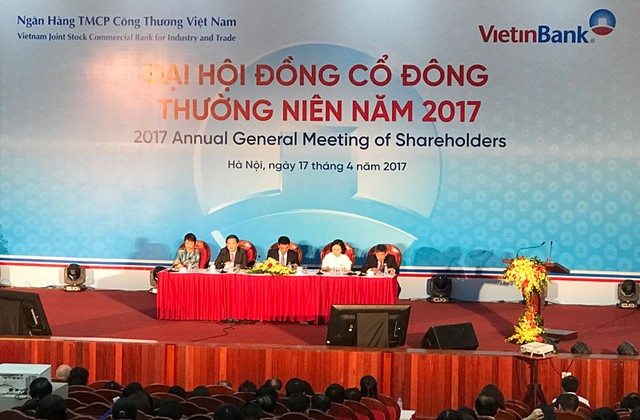 Đại hội đồng cổ đông VietinBank: Cổ đông hỏi về vấn đề nợ xấu 2016 tăng ảnh 2