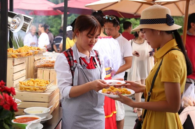 Nhiều màu sắc tại lễ hội rượu vang The Taste of Ba Na Hills 2017 ảnh 1