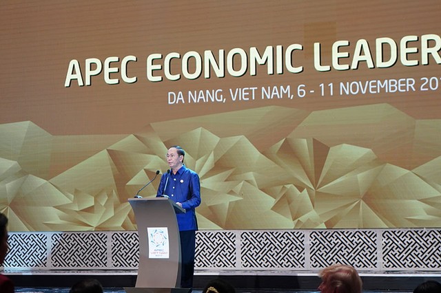 Khoảnh khắc ấn tượng tại quốc yến dành cho lãnh đạo APEC ảnh 1