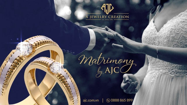 Bộ sưu tập Matrimony là dòng trang sức cưới cao cấp của AJC, được ví như món quà may mắn và hạnh phúc để tình yêu đôi lứa mãi thăng hoa Bộ sưu tập Matrimony là dòng trang sức cưới cao cấp của AJC, được ví như món quà may mắn và hạnh phúc để tình yêu đôi lứa mãi thăng hoa