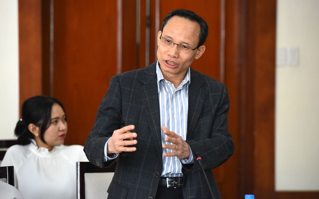 TS. Cấn Văn Lực. Ảnh Dũng Minh