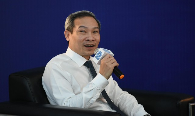 Ông Phan Đức Hiếu, trao đổi tại Hội thảo. Ảnh: Dũng Minh