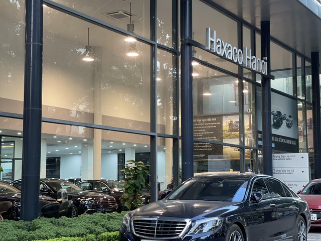 Chủ tịch Haxaco cho biết, trong 20 năm kinh doanh Mercedes-Benz chưa bao giờ khó khăn như hiện nay. Ảnh Dũng Minh.