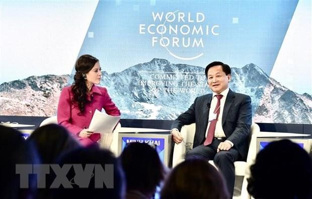 Phó Thủ tướng Lê Minh Khái tại hội nghị.