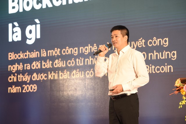Ông Phan Đức Trung, Phó chủ tịch thường trực Hiệp hội Blockchain Việt Nam.