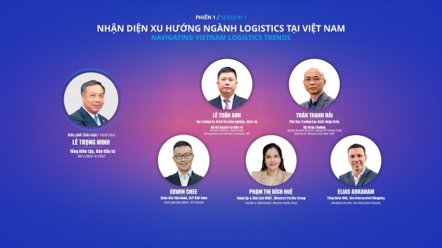 Các diễn giả tham gia phiên thảo luận thứ nhất.