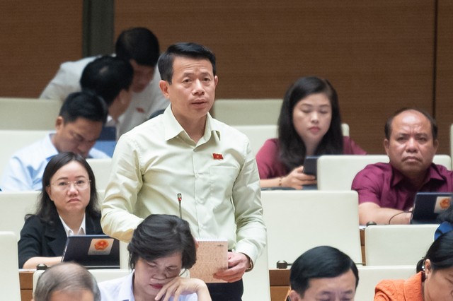 Đại biểu Nguyễn Hải Dũng (Đoàn Nam Định).