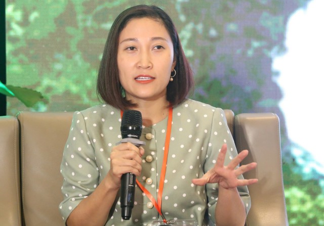 Bà Tống Diệu Linh, Giám đốc Trung tâm Ngân hàng Giao dịch, Khối Thị trường Tài chính và Ngân hàng giao dịch, Ngân hàng TMCP Việt Nam Thịnh Vượng (VPBank)