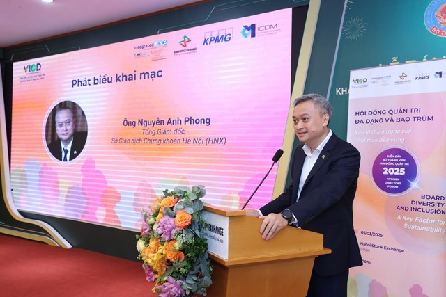 Ông Nguyễn Anh Phong, Tổng giám đốc Sở Giao dịch Chứng khoán Hà Nội (HNX)