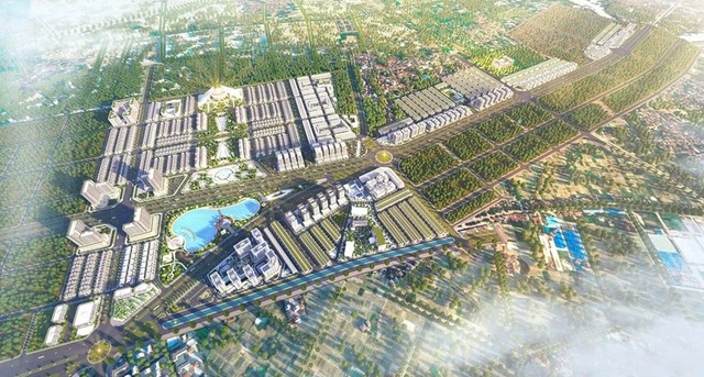 Mô hình khu đô thị mới phía nam TP Hải Dương (phân khu 2)