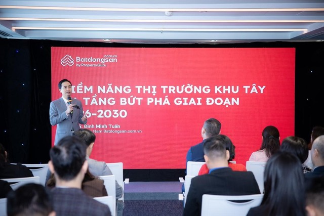 Ông Đinh Minh Tuấn phân tích tiềm năng tăng trưởng bất động sản khu Tây TP.HCM