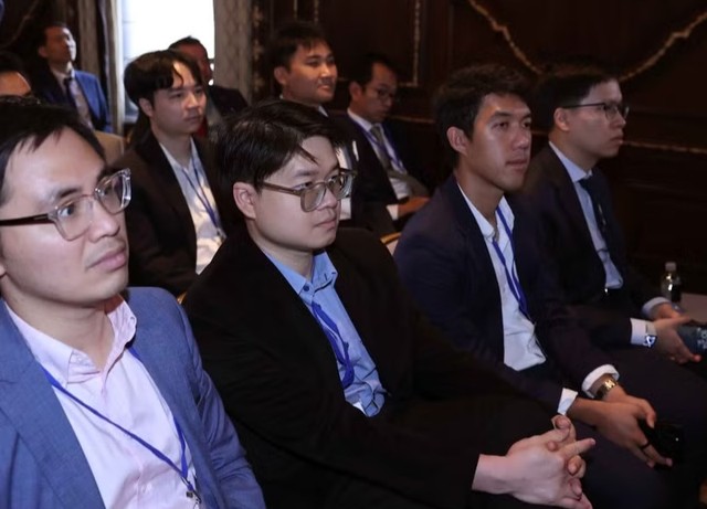 Các đại biểu tham dự buổi gặp gỡ. (Ảnh: Thống Nhất/TTXVN) Các đại biểu tham dự buổi gặp gỡ. (Ảnh: Thống Nhất/TTXVN)