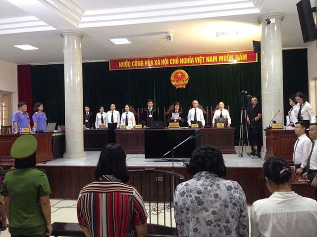 Cựu đại biểu Quốc hội Châu Thị Thu Nga hầu tòa ảnh 1