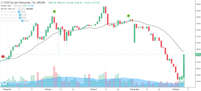 Vietourist (VTD) thông báo tặng tour du lịch cho cổ đông, giá cổ phiếu tăng kịch trần ảnh 1