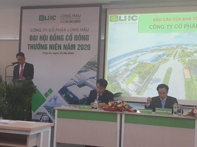 ĐHCĐ Long Hậu (LHG): Tập trung gia tăng tỷ trọng doanh thu mảng cho thuê nhà xưởng ảnh 1