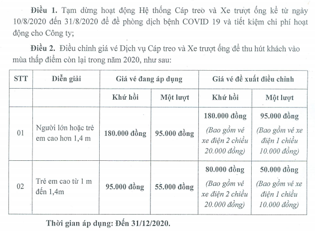Tuyến cáp treo cũ và xe trượt ống tại Núi Bà Tây Ninh tạm dừng hoạt động ảnh 1