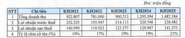 Chiến lược 5 năm của LHG.